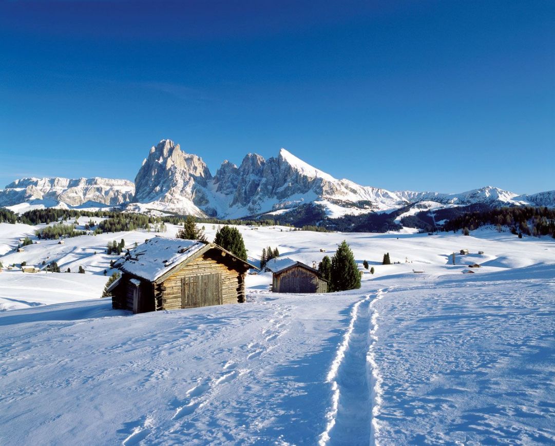 Alpe di Siusi in Inverno