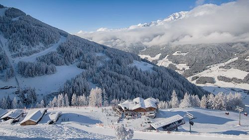 Panoramica Klausberg sotto la neve