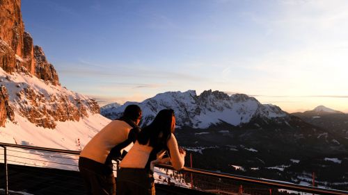 A Carezza ogni giovedi è tempo di Sunset skiing aperitif