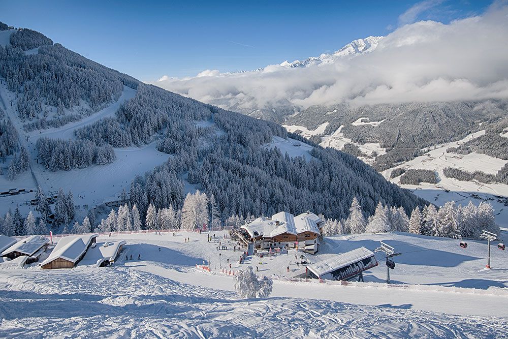 Panoramica Klausberg sotto la neve