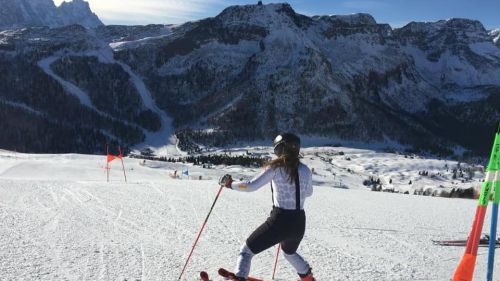 Sofia Goggia prepara il rientro sulle piste del Passo San Pellegrino