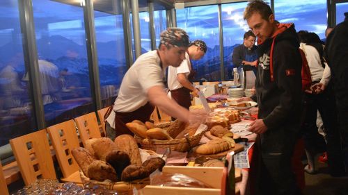 colazione abbondante con i prodotti della Val di Fiemme