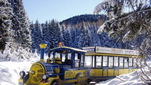 treno bambini a Folgaria