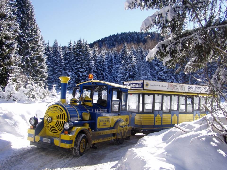 treno bambini a Folgaria