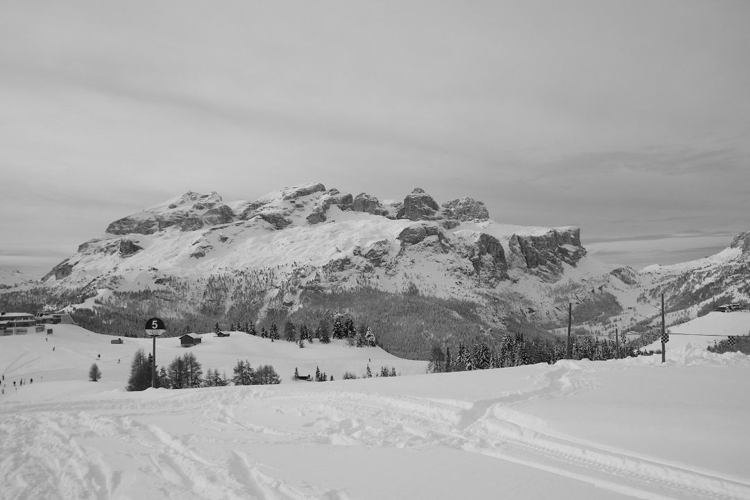 Dolomiti viste dal Piz Laila