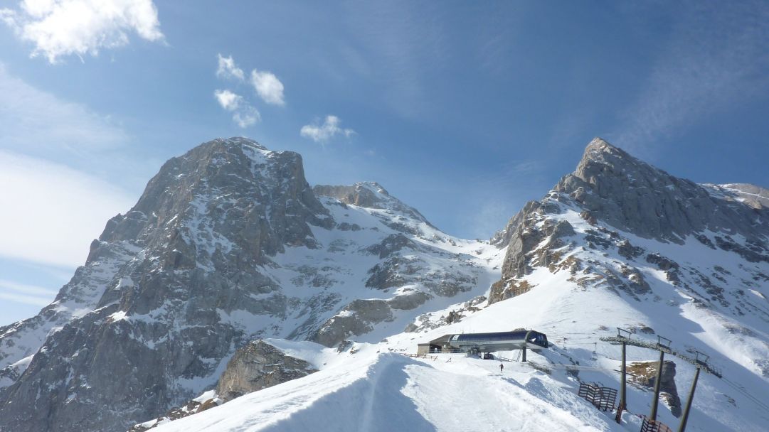 Marzo 2012-Salita da Prati di Tivo verso il Corno Grande