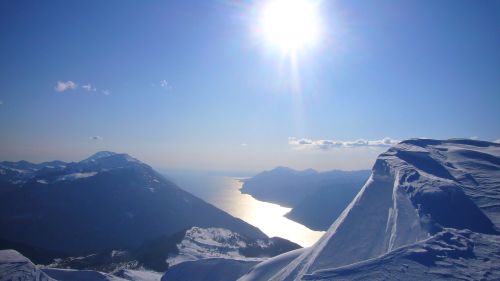 Monte Stivo e il Lago di Garda