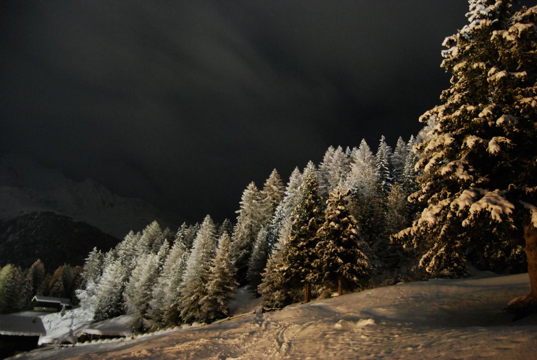 Candore notturno a Santa Caterina