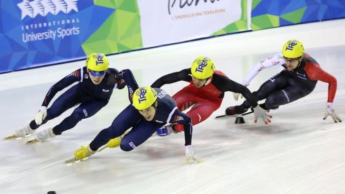 Sempre Cina e Corea del Sud nei 1000 metri maschili e femminili dello short track delle Universiadi