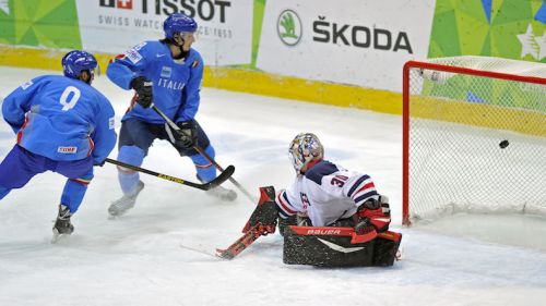 Nell'hockey maschile delle Universiadi clamorosa Italia: Usa battuti 5-1 e quarti di finale guadagnati!