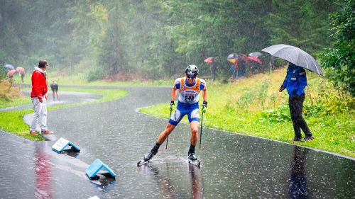 Alla Carnia Arena di Forni Avoltri dal 6 all'8 settembre si è disputata la terza edizione dell'Alpe Adria Summer Nordic Festival, una manifestazione che ha visto al via oltre 230 atleti in rappresentanza di Italia, Austria, Stati Uniti e Mongolia. Grande spettacolo nella due giornate di gare con i campioni dello sci di fondo grandi protagonisti. (Foto by Denis Blarasin)