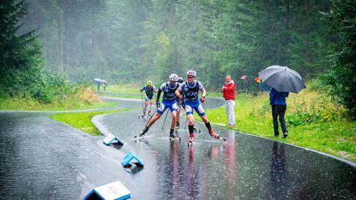 Alla Carnia Arena di Forni Avoltri dal 6 all'8 settembre si è disputata la terza edizione dell'Alpe Adria Summer Nordic Festival, una manifestazione che ha visto al via oltre 230 atleti in rappresentanza di Italia, Austria, Stati Uniti e Mongolia. Grande spettacolo nella due giornate di gare con i campioni dello sci di fondo grandi protagonisti. (Foto by Denis Blarasin)