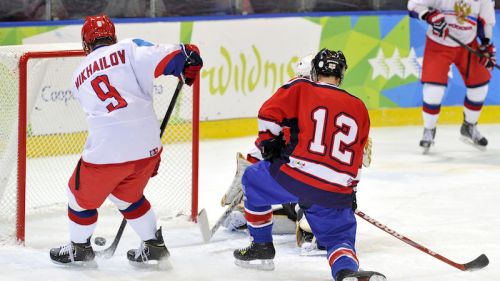 Nell'hockey delle Universiadi la Russia travolge la Gran Bretagna tra gli uomini