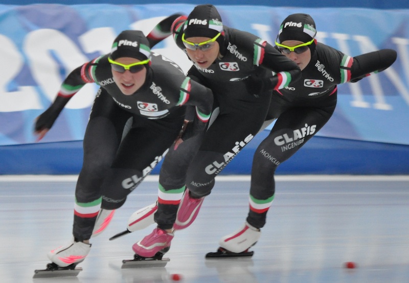 Universiadi, due ori per la Corea del Sud e due bronzi per l'Italia negli inseguimenti a squadre del pattinaggio di velocità