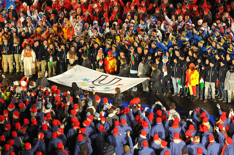 Le Universiadi invernali di Trentino 2013 si sono aperte con un omaggio a Giuseppe Verdi