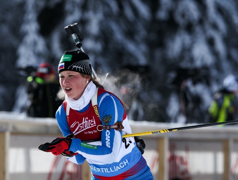 Doppietta della Russia nell'inseguimento femminile junior. Decima Lisa Vittozzi