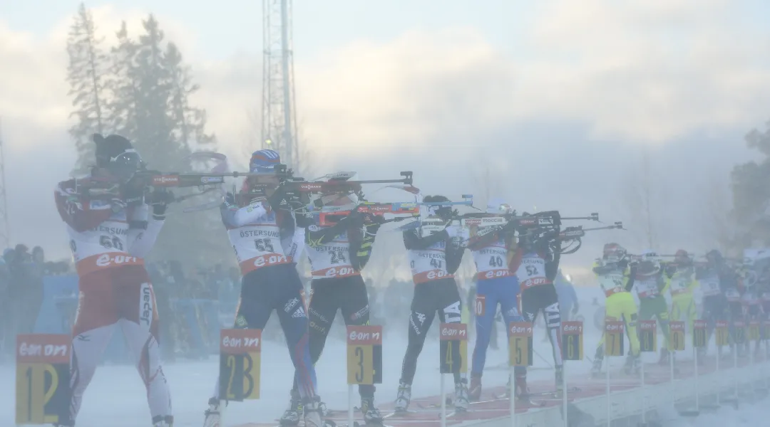 Fermato l'inseguimento di Östersund, troppo vento
