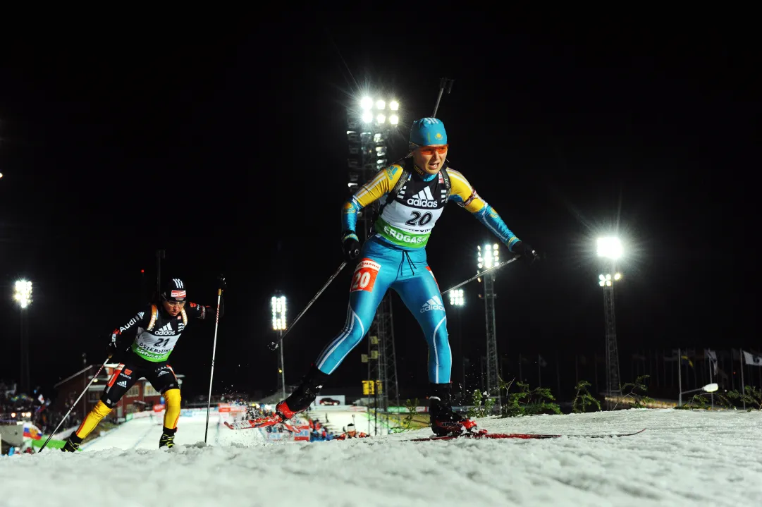 Comunicati i biathleti kazaki per la tappa di Östersund