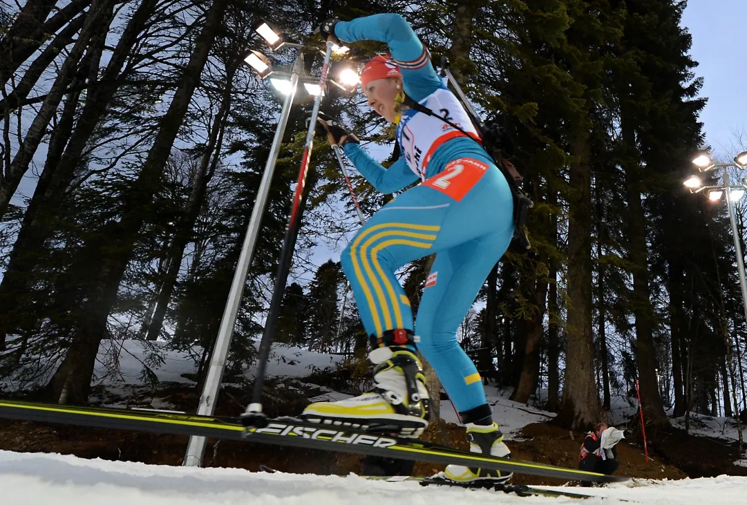 L'Ucraina trionfa nella staffetta femminile di Hochfilzen
