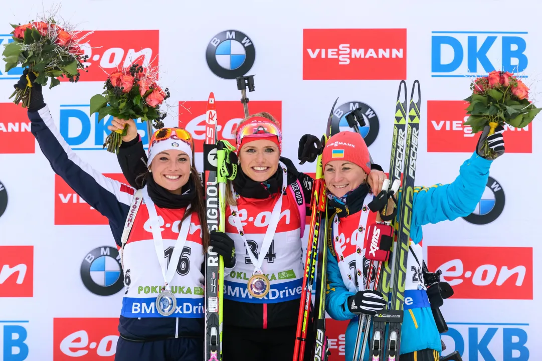 Dorothea Wierer, 2^, guida una storica tripla top ten per l'Italia nel giorno in cui Gabriela Soukalova risorge!