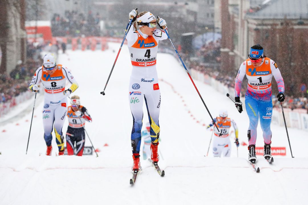 Stina Nilsson sfata il tabù Drammen e tiene aperta la Coppa sprint