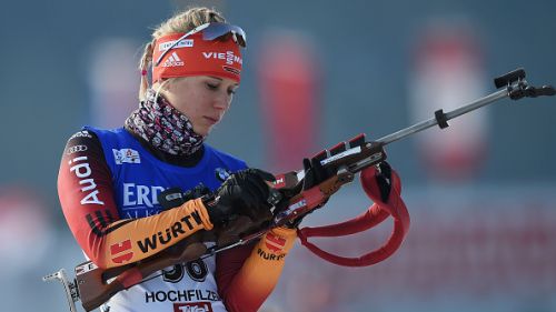 Rimonta vincente Karolin Horchler nell'inseguimento femminile di Brezno-Osrblie