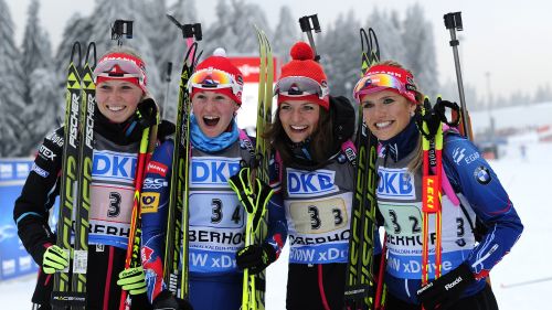 Frida Hansdotter in testa alla prima manche dello slalom di Flachau