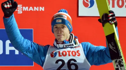 Michael Hayböck e Gregor Schlierenzauer, uno-due austriaco nella prima serie di Einsiedeln