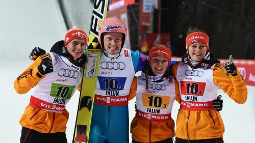 La Germania trionfa sul filo di lana nel team event misto. Freund si 'vendica di Velta
