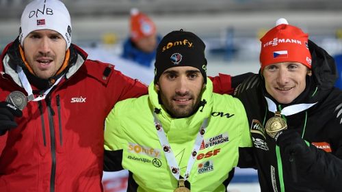 Martin Fourcade sempre più nella leggenda del biathlon, suo l'oro iridato nella venti km