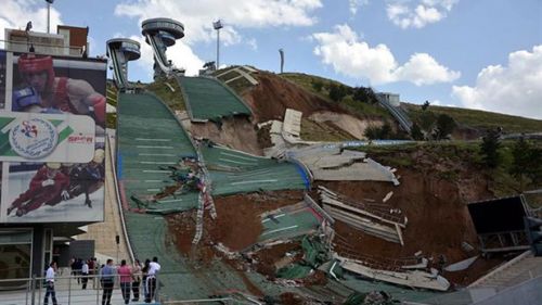 Una frana distrugge i trampolini di Erzurum. Dopo l'ingaggio di Pekka Niemilä il salto turco è in ginocchio
