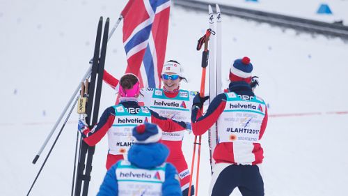 La Norvegia dello di sci di fondo per la stagione 2017-'18