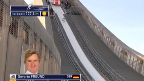 Il salto di Severin Freund effettuato con semaforo giallo? Una bufala