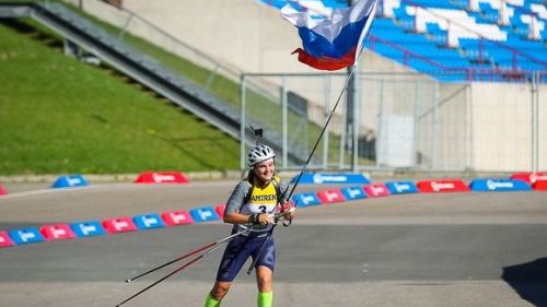 Natalia Gerbulova e Anton Myhda vincono gli inseguimenti junior dei Mondiali di Otepää