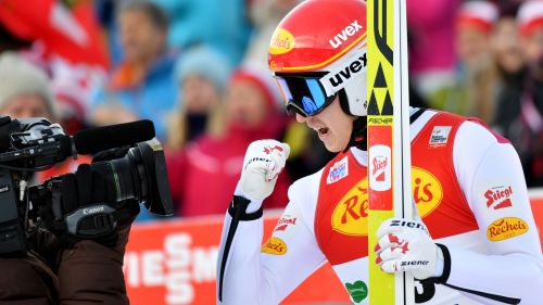Mario Seidl il migliore nel salto in Val di Fiemme. 4° Samuel Costa
