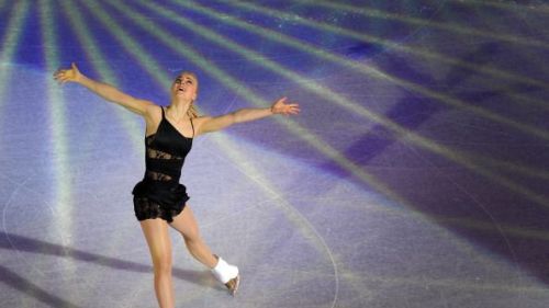 Katie Uhlaender prova il suo nuovo skeleton in galleria del vento