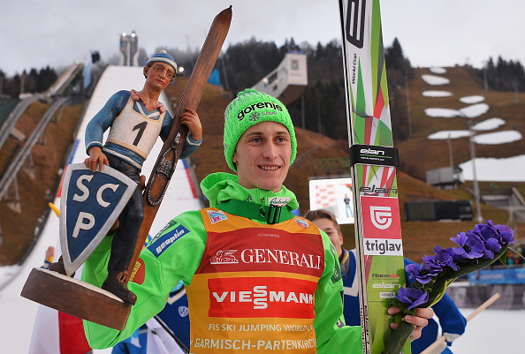 Peter Prevc trionfa a Garmisch e prende il comando della Tournée dei 4 trampolini