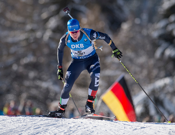 Lukas Hofer e Karin Oberhofer vincono le sprint degli Assoluti di Forni Avoltri