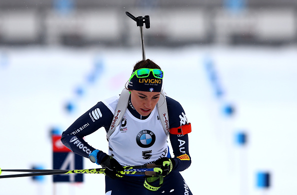 Caduta sugli skiroll per Dorothea Wierer e caviglia gonfia per Lukas Hofer