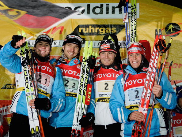 La Germania trionfa nella poco spettacolare staffetta maschile della Ruhpolding di 10 anni fa