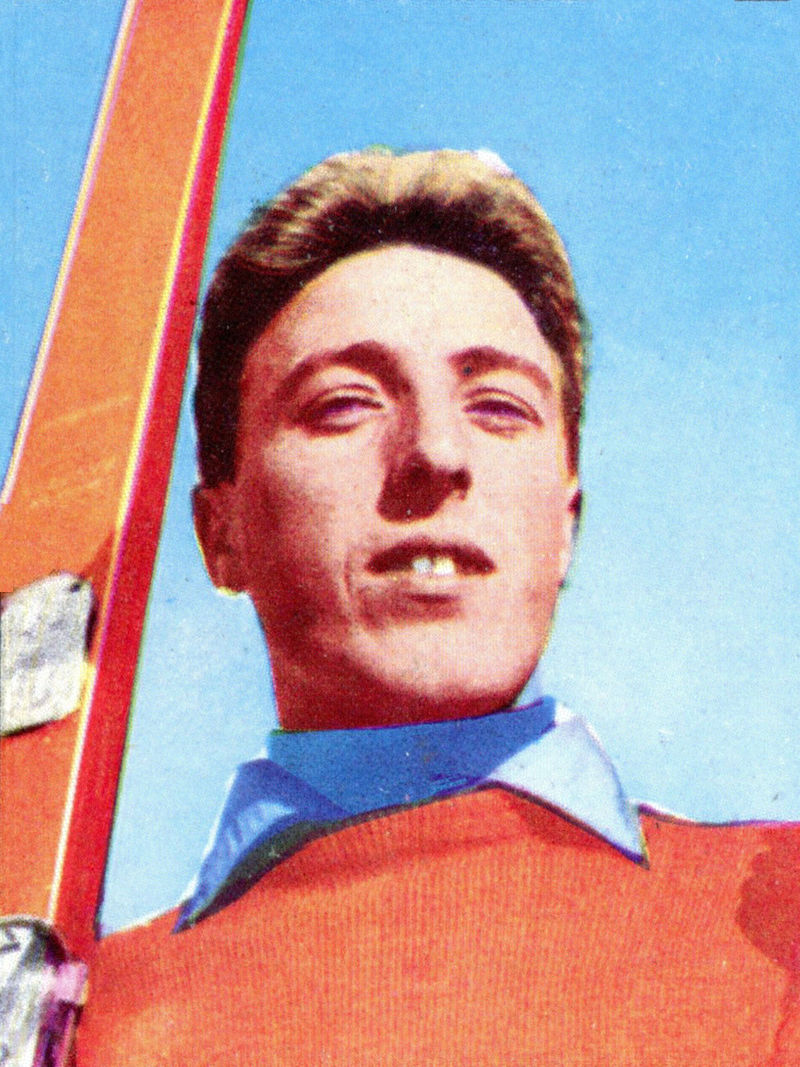 È morto Nilo Zandanel, portabandiera dell'Italia a Cortina 1956 e recordman del mondo di salto con gli sci