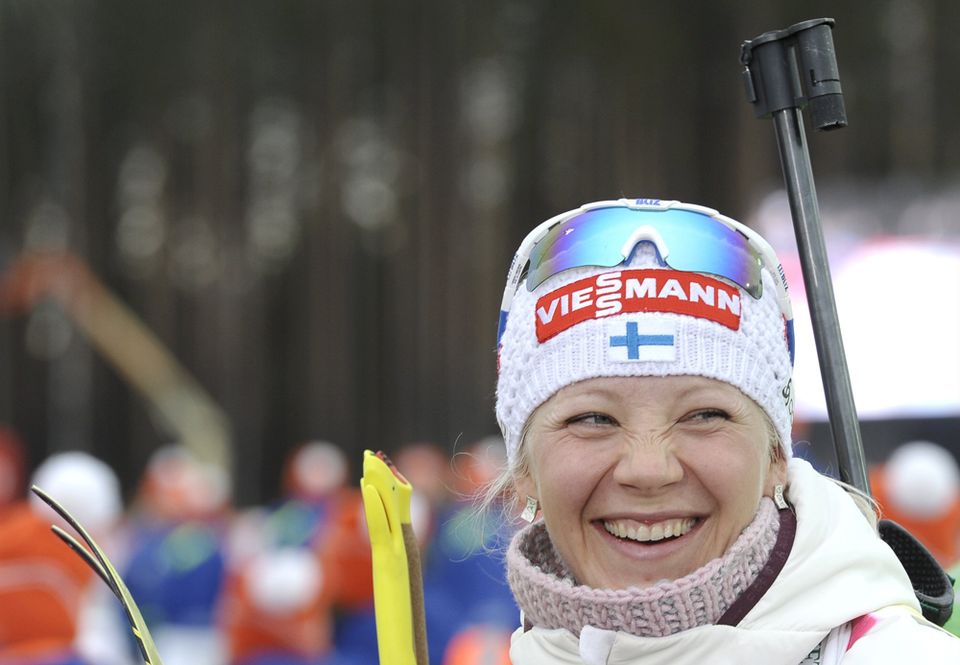 Kaisa Mäkäräinen vince la Coppa del Mondo femminile in una tesissima ultima gara