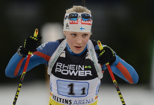 Kaisa Mäkäräinen domina i campionati finlandesi