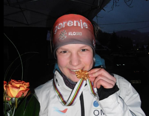 Ema Klinec esordisce col botto: vince la gara dI Courchevel
