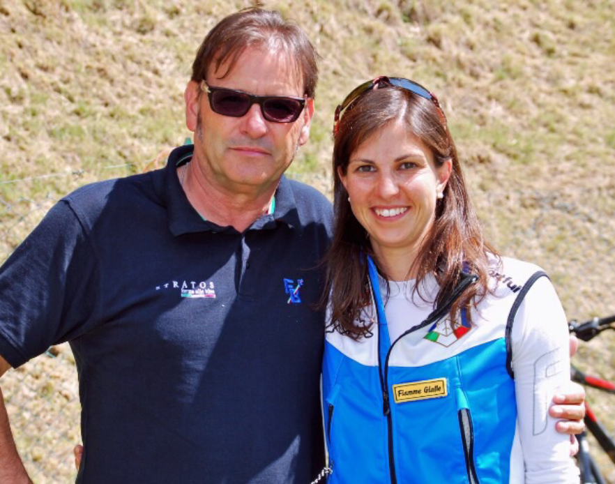 Michela Ponza diventa testimonial di Frassinoro Biathlon Friends