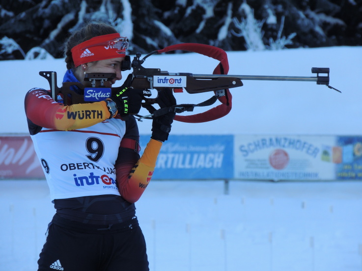 Vanessa Hinz vince la prima sprint della Val Ridanna