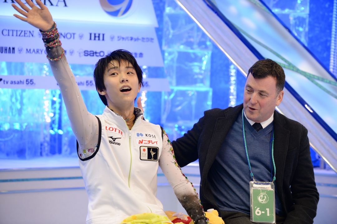 Il solo Yuzuru Hanyu proverà a difendere il titolo di vincitore del Grand Prix