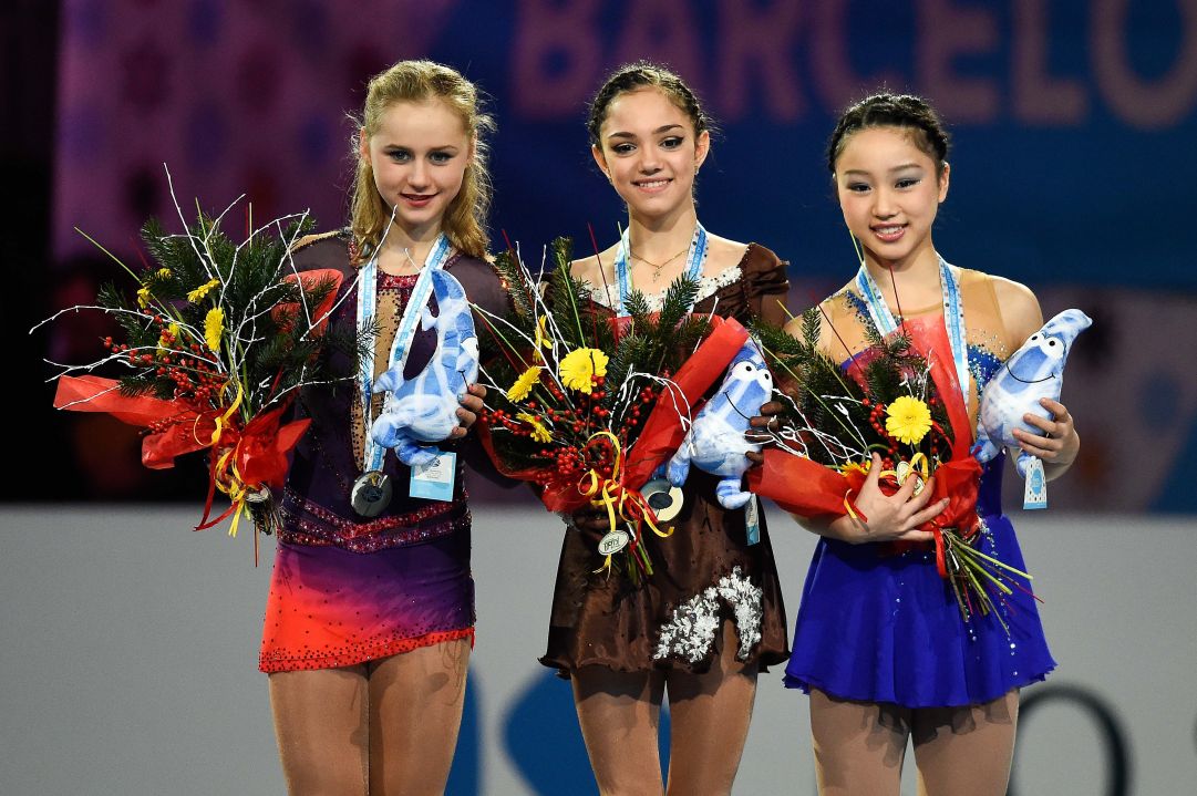 Evgenia Medvedeva campionessa mondiale juniores. Buon 15esimo posto per Guia Tagliapietra