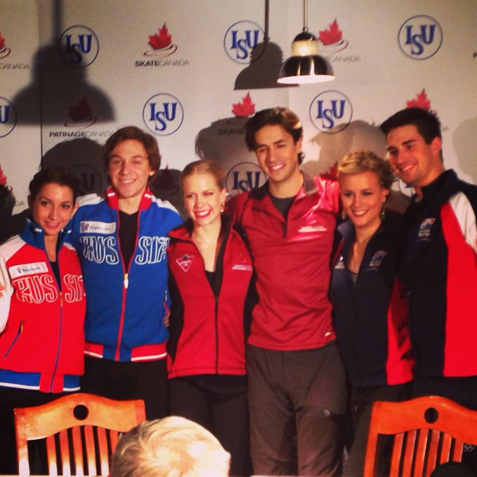 Assolo di Kaitlyn Weaver e Andrew Poje nella short dance di Skate Canada