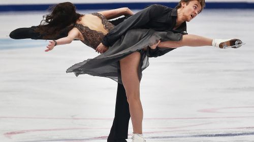 Elena Ilinykh e Ruslan Zhiganshin sul trono di Russia